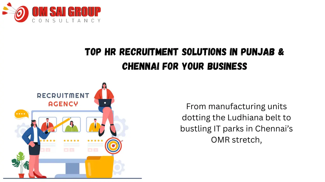 HR Recruitment Solutions For Business in Punjab And Chennai