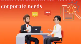Bulk recruitment services for corporate needs