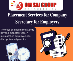 Placement Services for Company Secretary for Employers