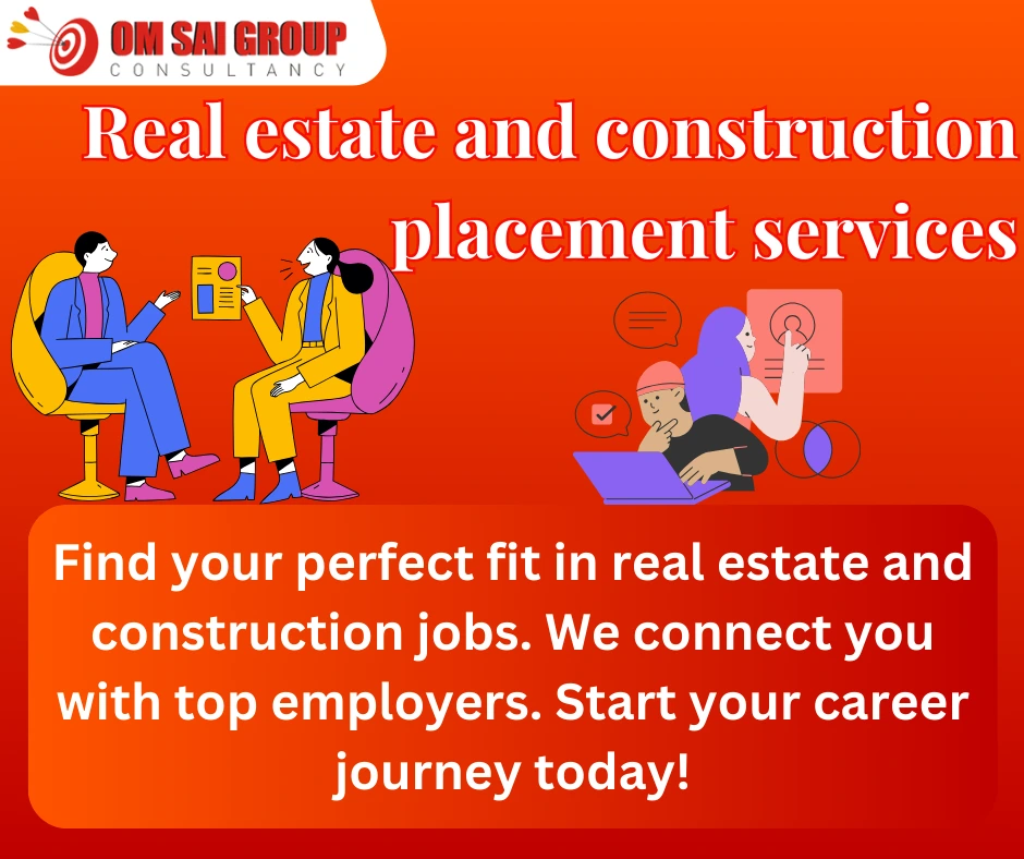 Real estate and construction job placement services