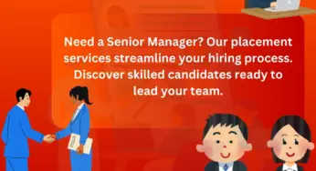 Placement Services for Senior Manager for Employers