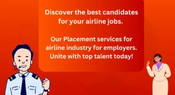 Placement services for airline industry for employers