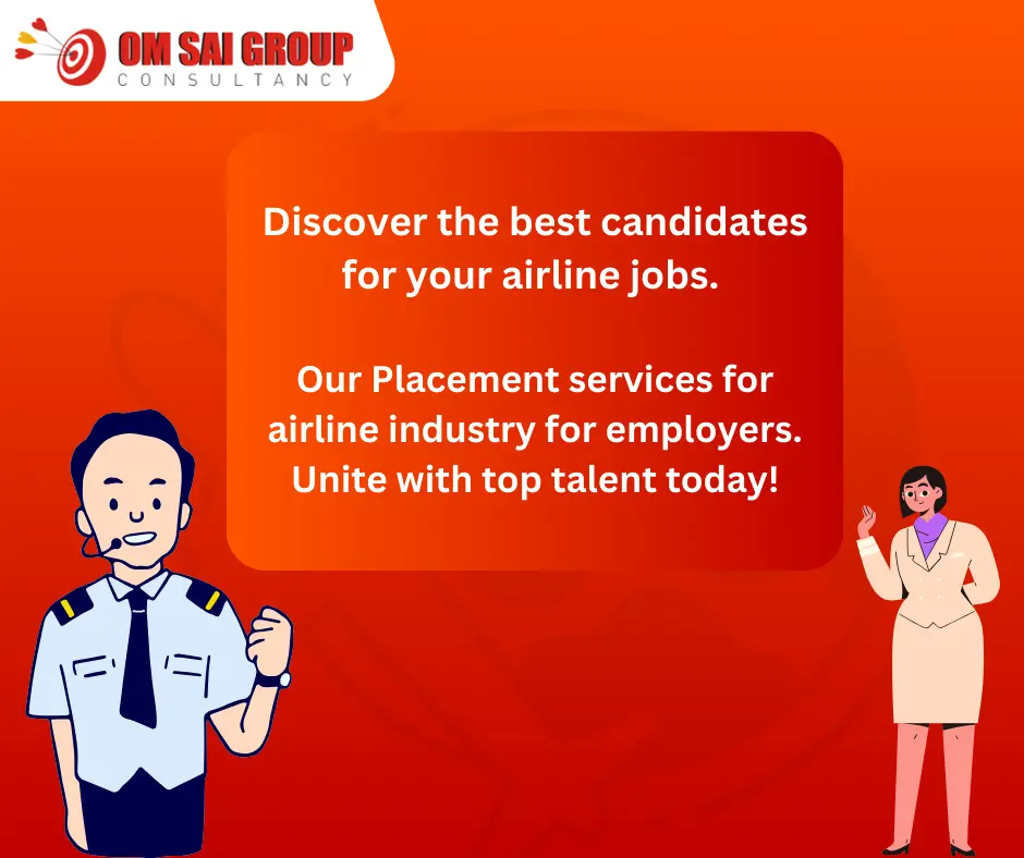 Placement services for airline industry for employers