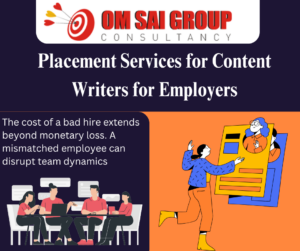 Placement Services for Content Writers for Employers