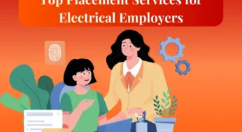 Placement services for electrical industry for employers