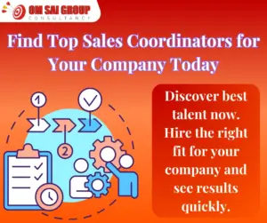 Placement services for sales coordinator