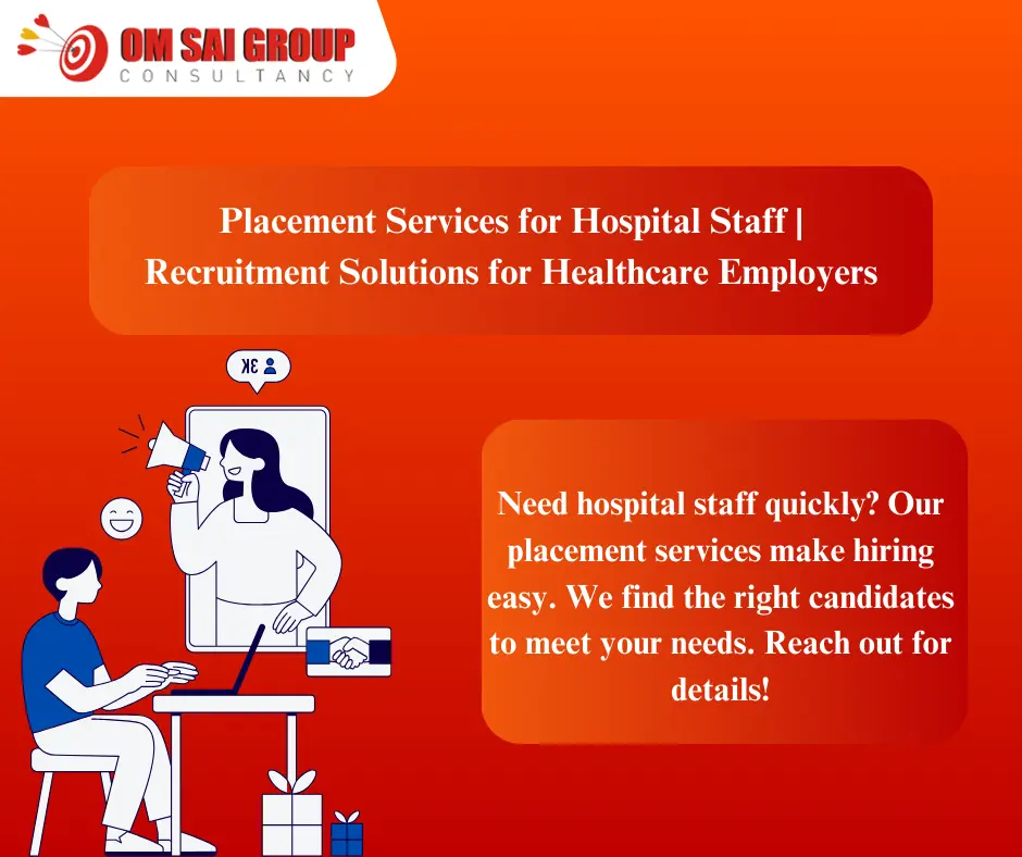 Placement services for hospital staff for employers