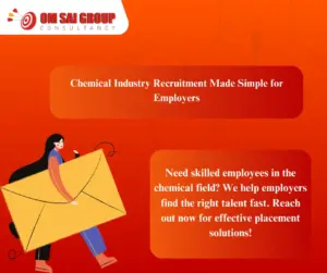 Placement services for chemical industry for employers