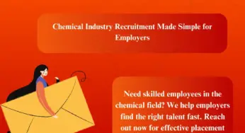 Placement services for chemical industry for employers