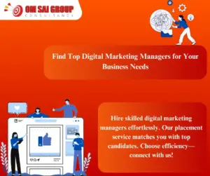 Placement Services for Digital Marketing Manager for Employers