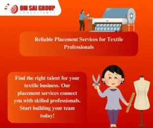 Placement services for textile industry