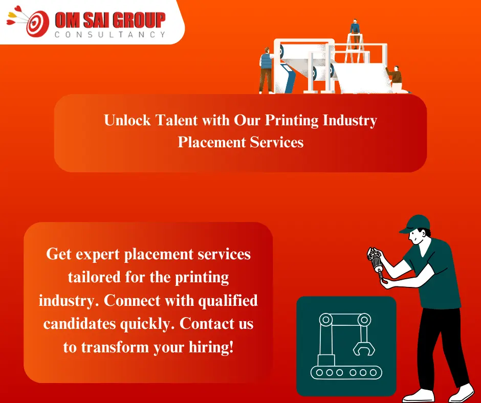 Placement services for printing industry for employers