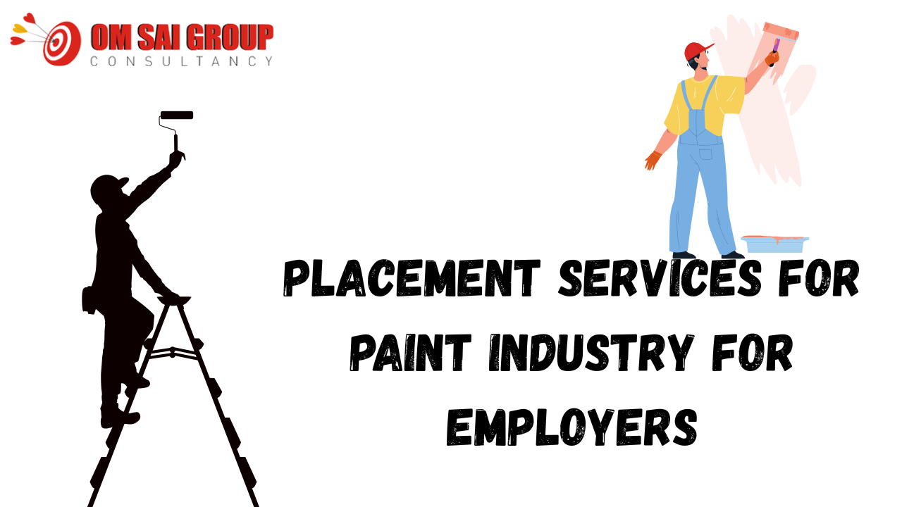 Placement services for paint industry for employers