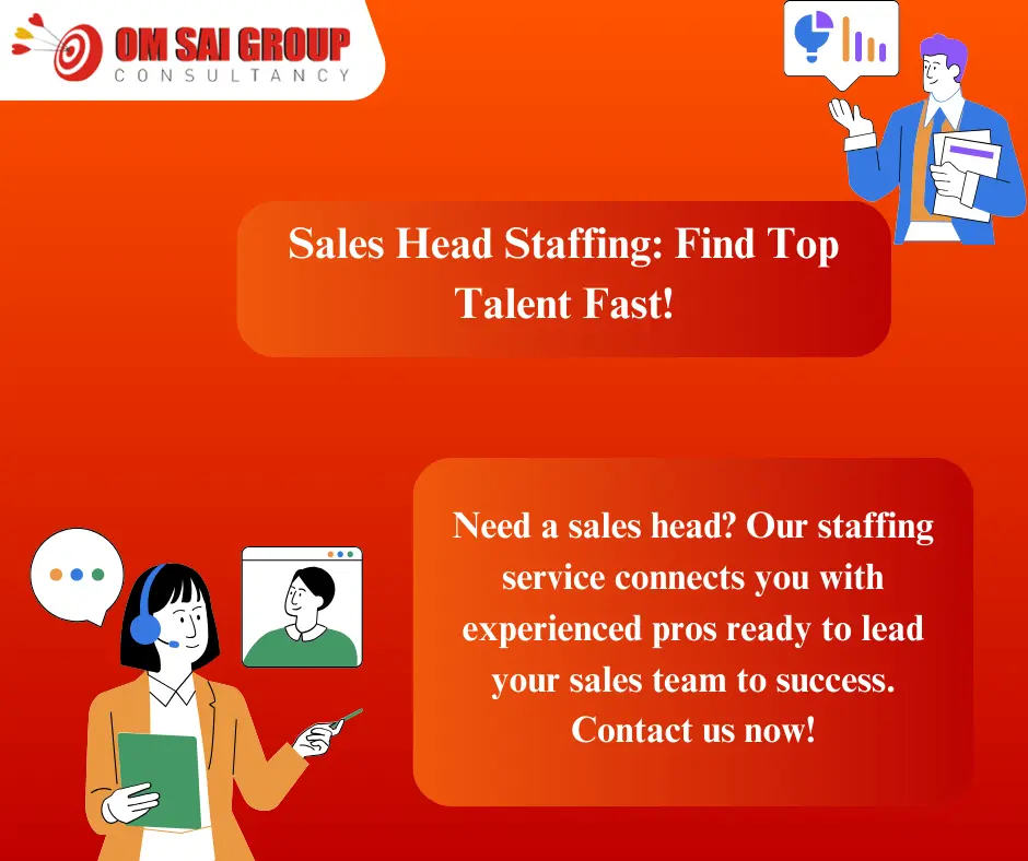 Staffing Services for Sales Head for Employers