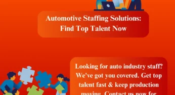 Staffing solutions for automobile industry employers