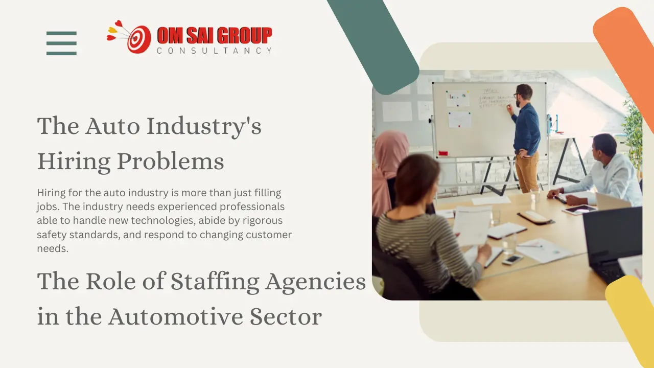Staffing solutions for automobile industry employers