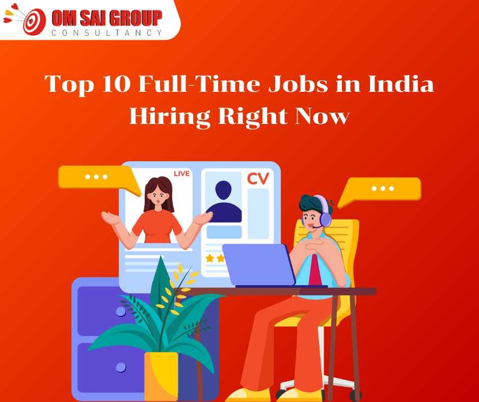Full Time Jobs in India