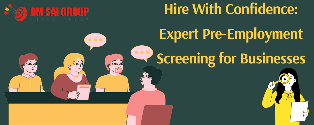 Pre-employment screening services