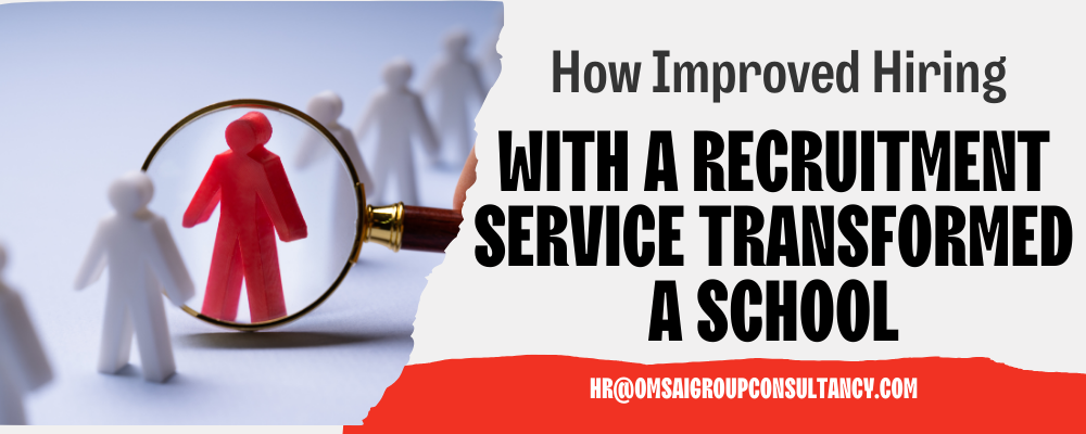 Education recruitment services