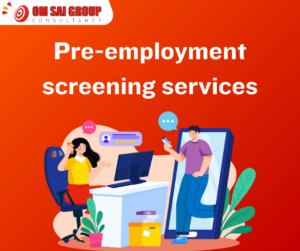 Pre-employment screening services