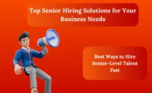 Senior level hiring solutions