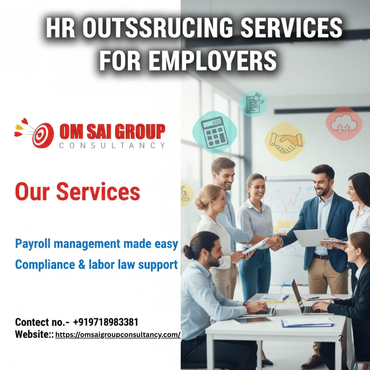 HR outsourcing services for employers