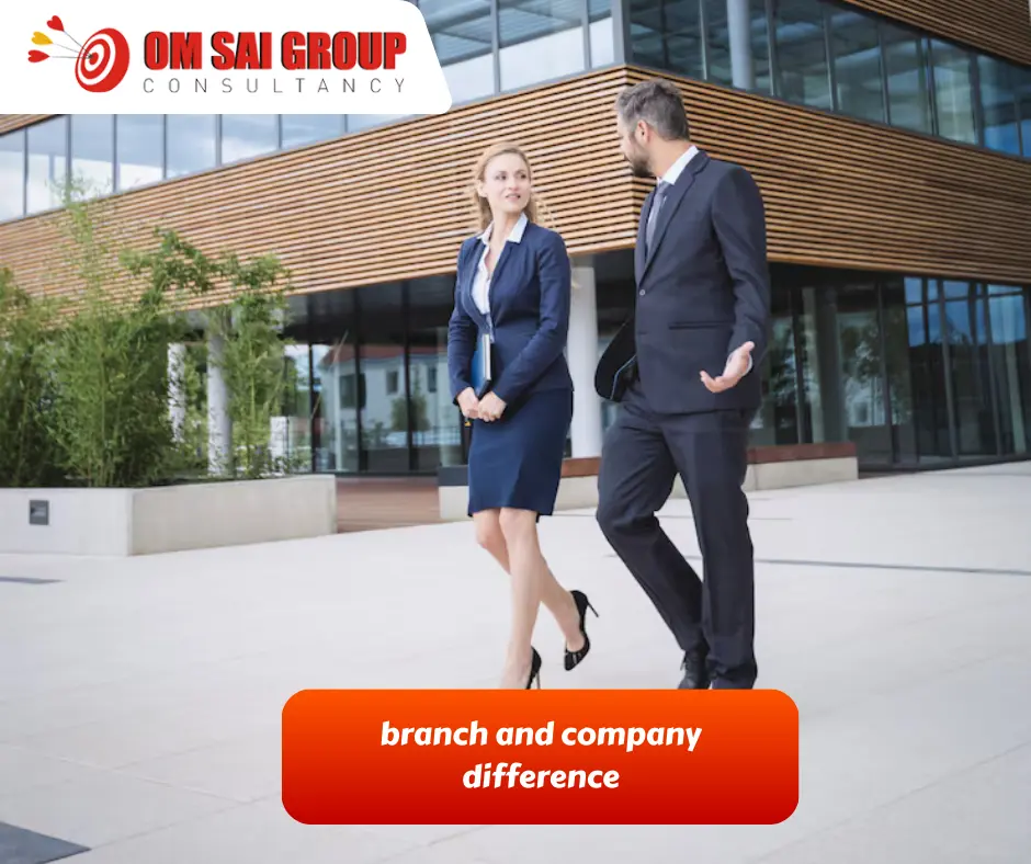 branch and company difference