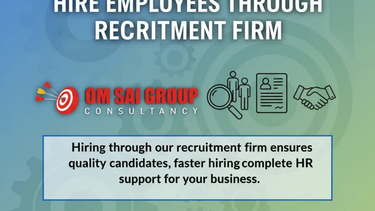 hire employees through recruitment firm