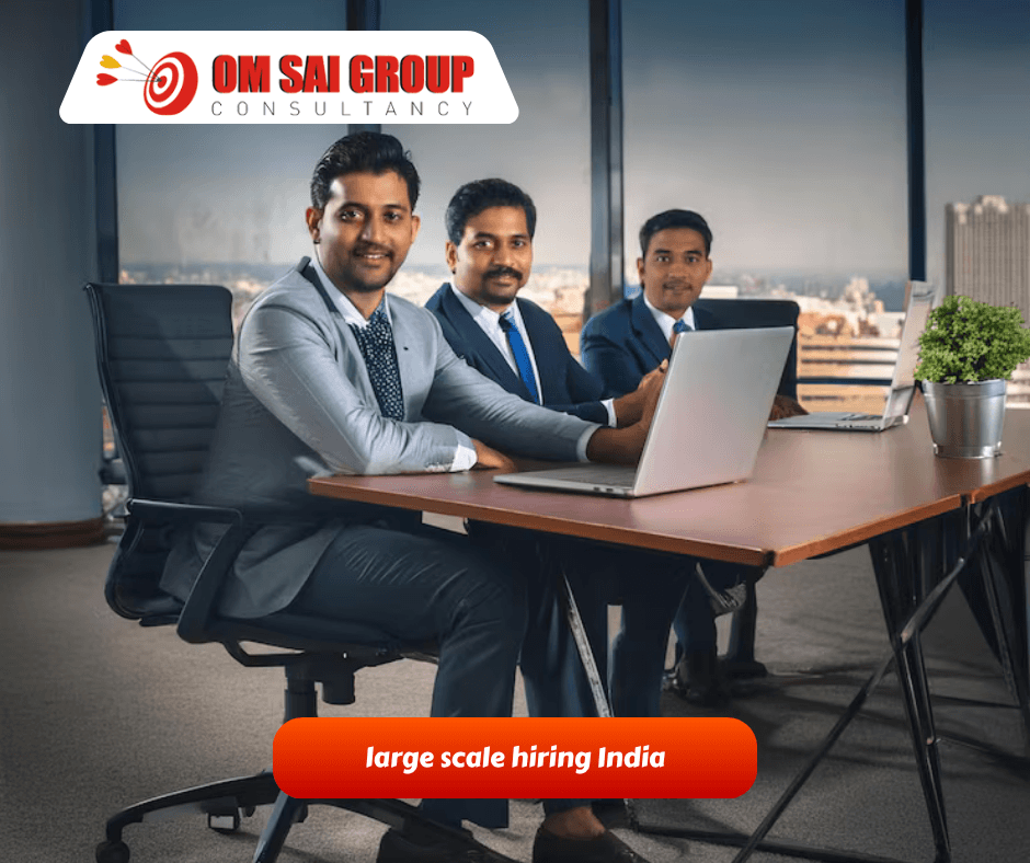 large scale hiring India