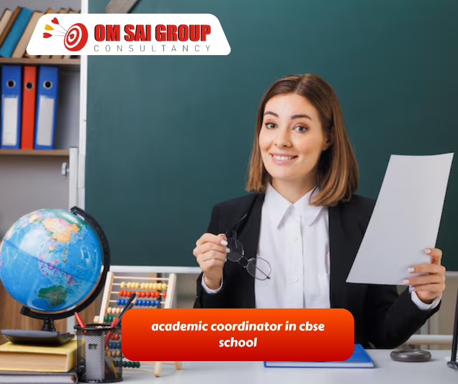 academic coordinator in cbse school