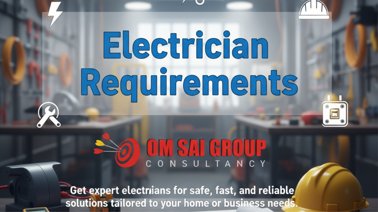 electrician requirements