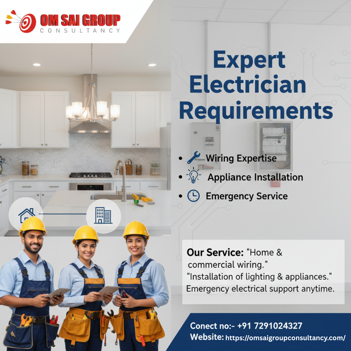 electrician requirements