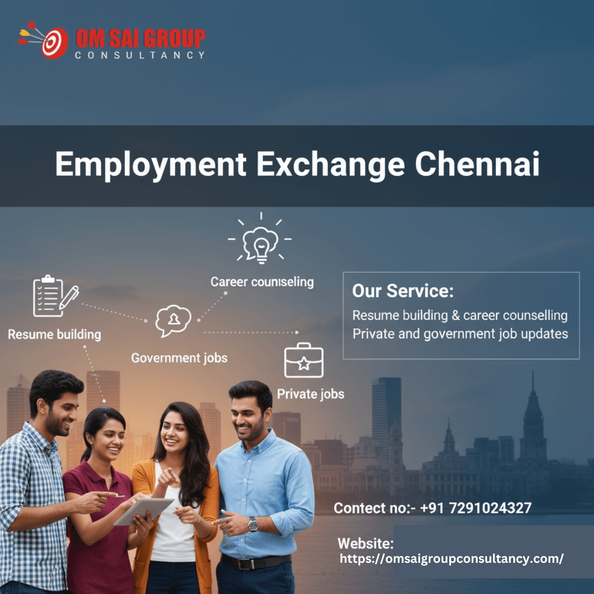 employment exchange chennai