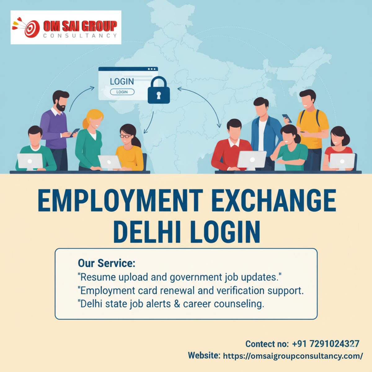 employment exchange delhi login