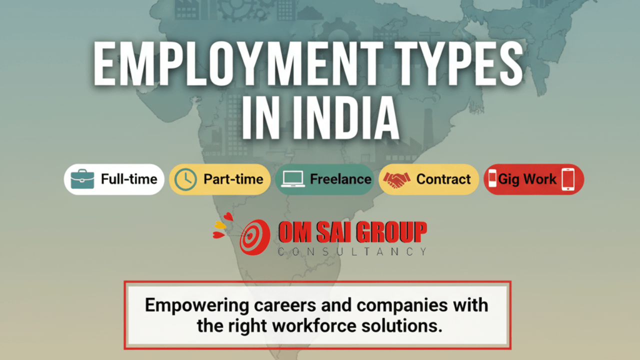 employment types in india