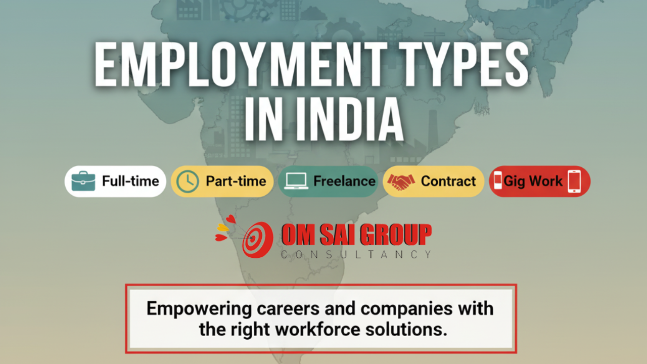 employment types in india 1