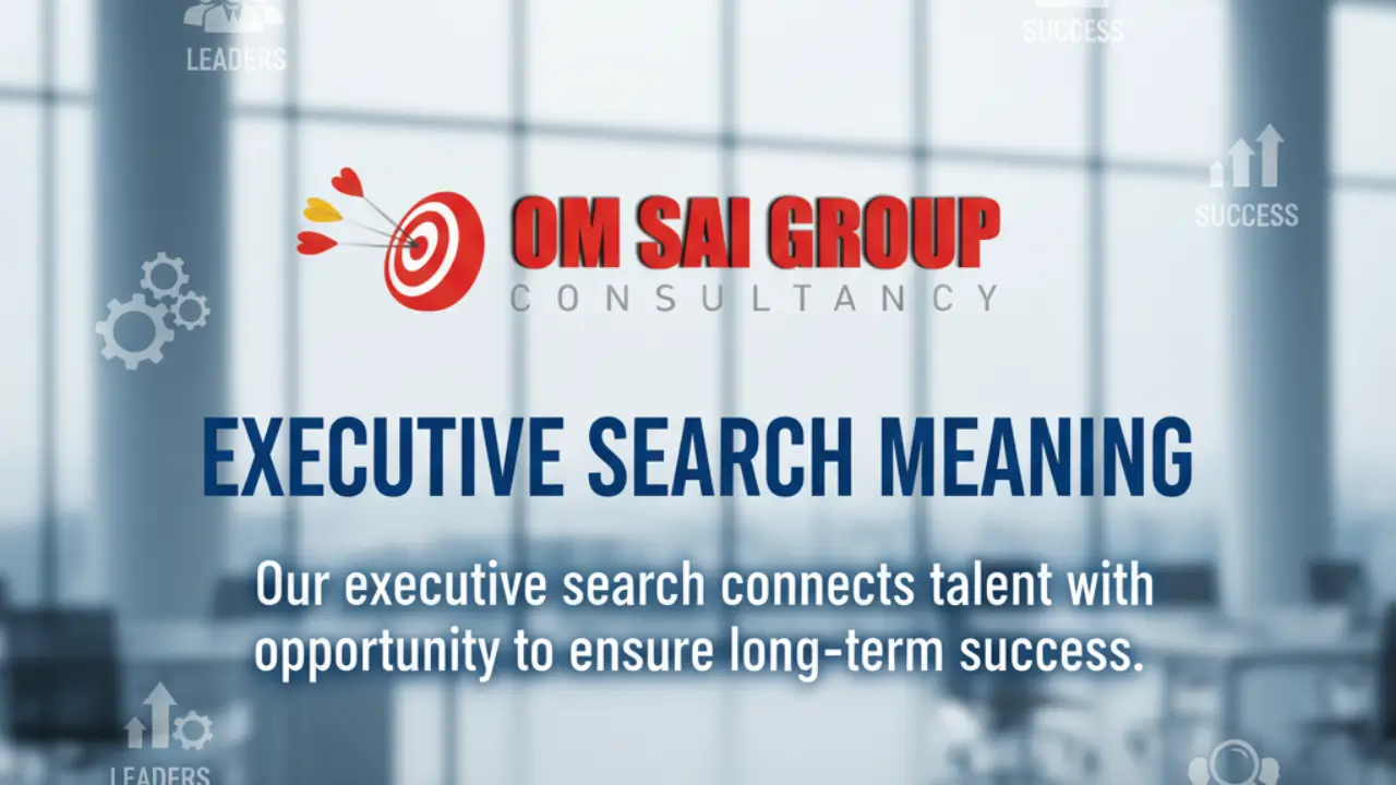 executive search meaning