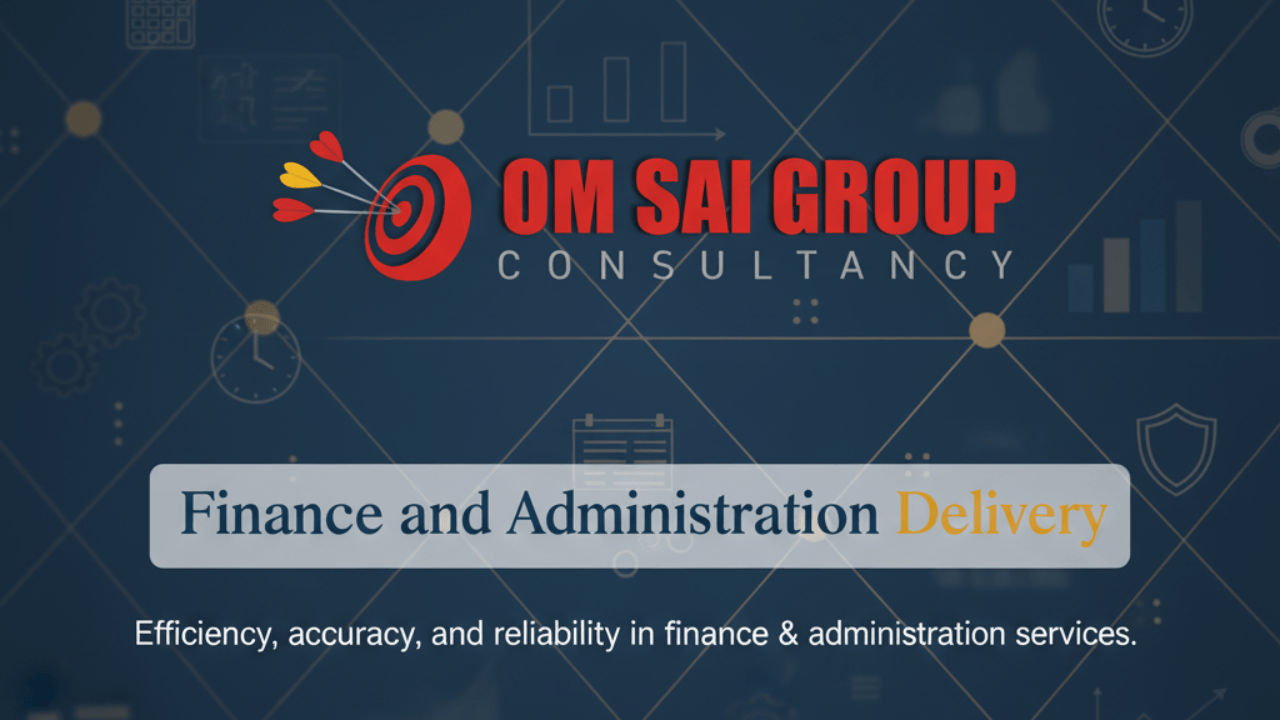 finance and administration delivery