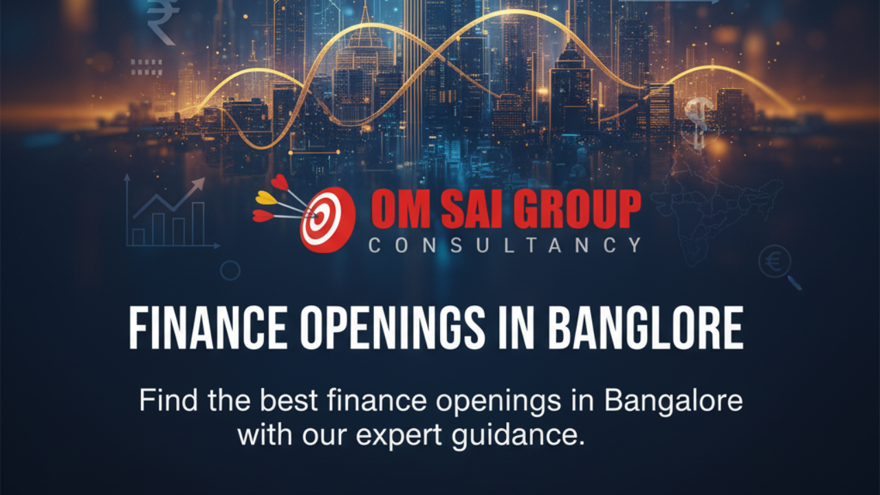 finance openings in bangalore