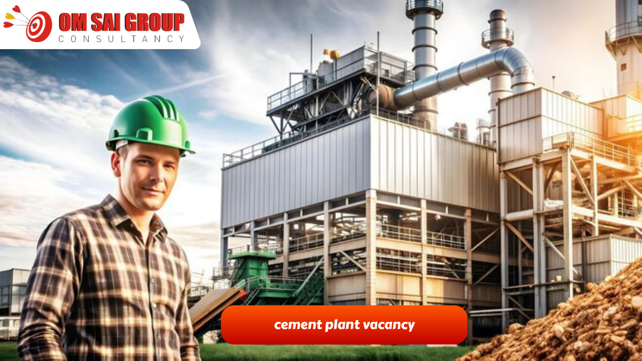 Cement Plant Vacancy