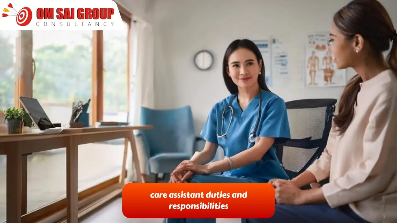 care assistant duties and responsibilities