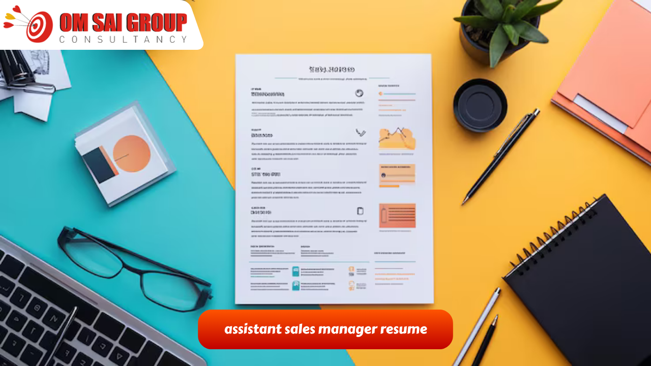 assistant sales manager resume