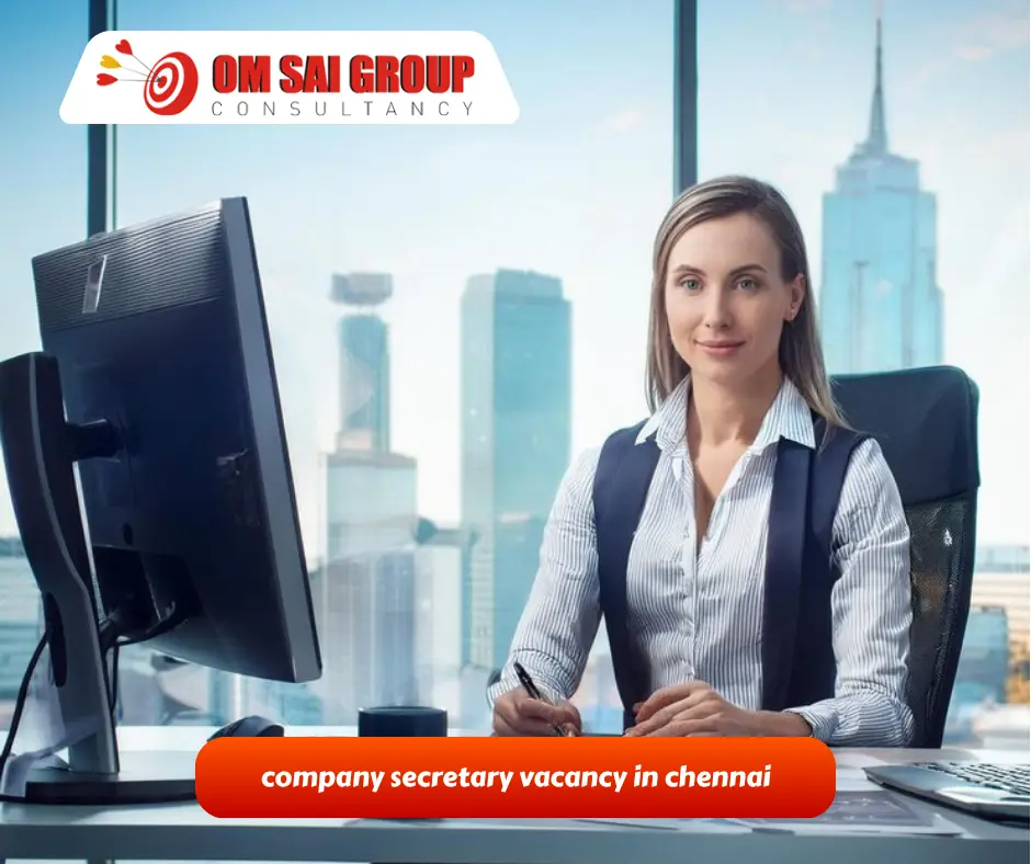 company secretary vacancy in chennai