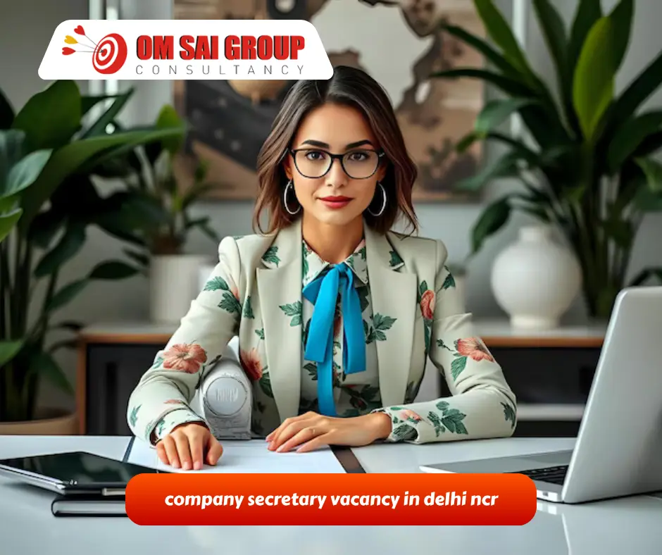 company secretary vacancy in delhi ncr