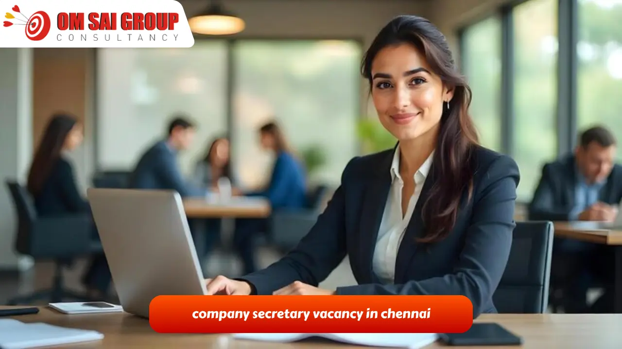 company secretary vacancy in chennai